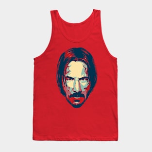 Keanu Reeves Vintage Head Tank Top